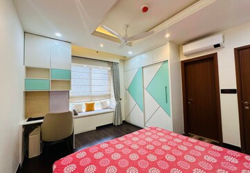 Bedroom in 4 BHK Apartment at Bhartiya Nikoo Homes Phase 2, Thanisandra Main Road – for Rent