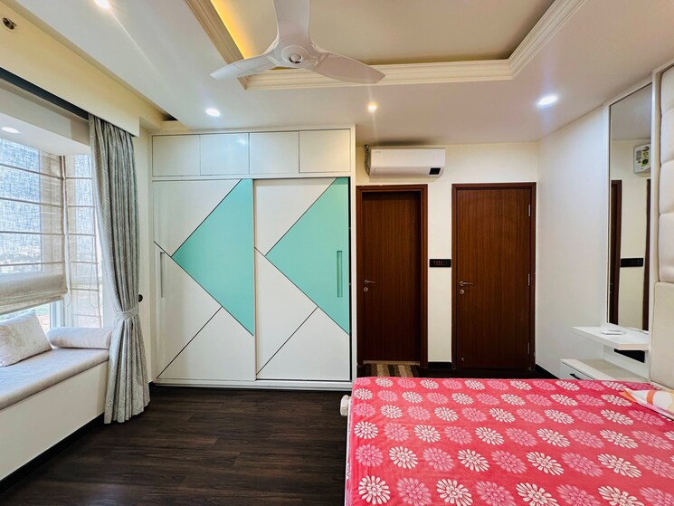 Bedroom, bhartiya-nikoo-homes-phase-2 4 Bedroom 2259 Sq.Ft. Apartment In Thanisandra Main Road Bangalore 9350349