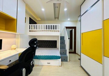 Team Area in 4 BHK Apartment at Bhartiya Nikoo Homes Phase 2, Thanisandra Main Road – for Rent
