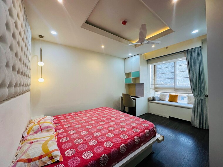 Bedroom, bhartiya-nikoo-homes-phase-2 4 Bedroom 2259 Sq.Ft. Apartment In Thanisandra Main Road Bangalore 9350349