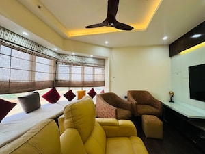 Team Area in 4 BHK Apartment at Bhartiya Nikoo Homes Phase 2, Thanisandra Main Road – for Rent