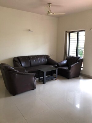 Living Room in 3.5 BHK Apartment at Golden Cascade, Wakad – for Sale