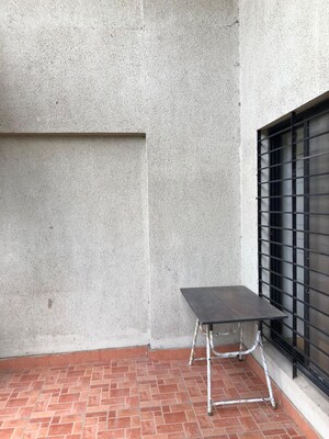 Staircase in 3.5 BHK Apartment at Golden Cascade, Wakad – for Sale