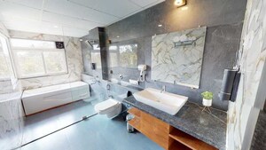 Bathroom in 2 BHK Apartment at Rohit Apartments, Andheri West – for Rent