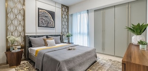 Bedroom in 2 BHK Apartment at Dosti Group Imperia, Manpada – for Rent