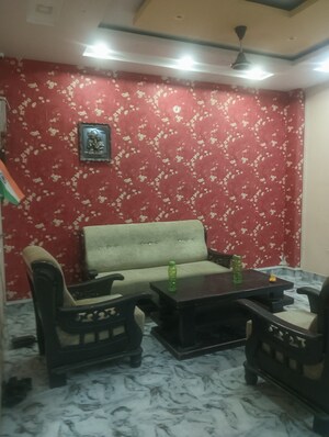 Living Room in 3 BHK Independent House at Vishesh Khand, Gomti Nagar – for Rent