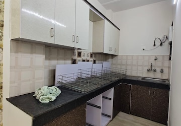 Kitchen in 2 BHK Builder Floor at Govindpuri – for Rent