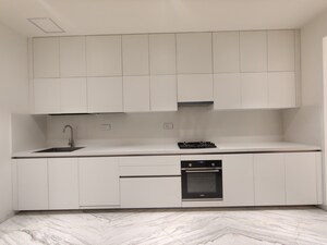 Kitchen in 3 BHK Apartment at Bhartiya Leela Residences, Thanisandra Main Road – for Sale