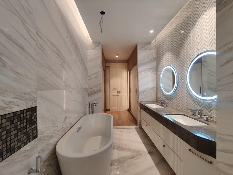 Bathroom, bhartiya-leela-residences 3 Bedroom 3116 Sq.Ft. Apartment In Thanisandra Main Road Bangalore 9350402