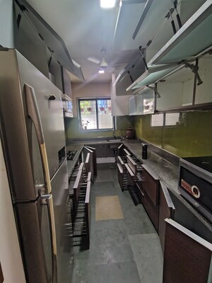 Staircase in 3 BHK Apartment at Shree Adinath Towers, Borivali East – for Rent