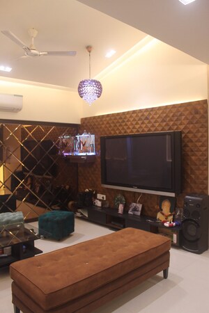 Living Room in 3 BHK Apartment at Shishira Apartment, Andheri West – for Rent