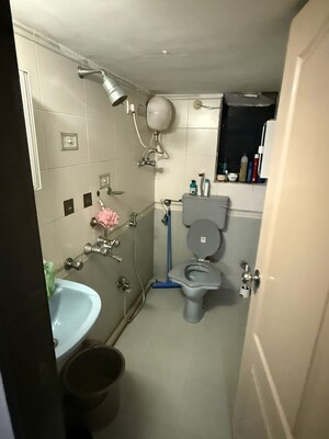 Bathroom in 2 BHK Apartment at Khar West – for Rent