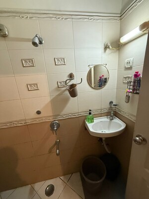 Bathroom in 2 BHK Apartment at Khar West – for Rent
