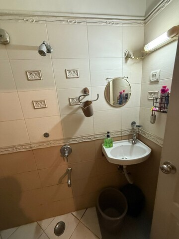 Bathroom in 2 BHK Apartment at Khar West – for Rent