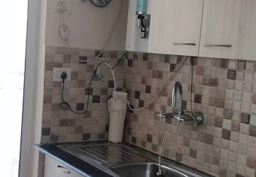 Kitchen in 2 BHK Apartment at Ansal Paradise Crystal, Sushant Golf City – for Rent