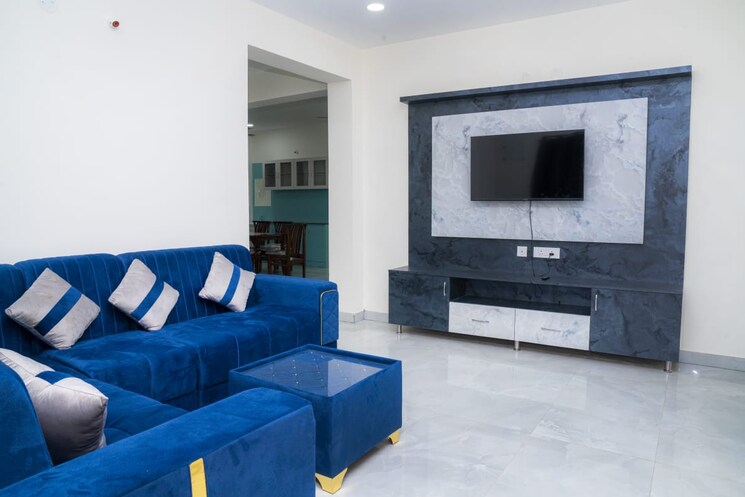 Living Room, narsingi 3 Bedroom 2100 Sq.Ft. Apartment In Narsingi Hyderabad 9350621