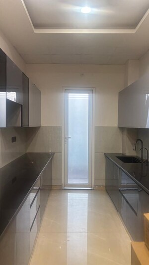 Kitchen in 3 BHK Builder Floor at Jaipuria Heritage, Shahpur Bamheta – for Sale