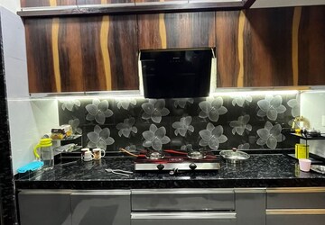 Kitchen in 5 BHK Apartment at Edenwoods Cedar CHS, Kolshet – for Sale