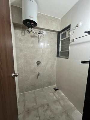 Bathroom in 1.5 BHK Apartment at Dhanvantari Colony – for Rent