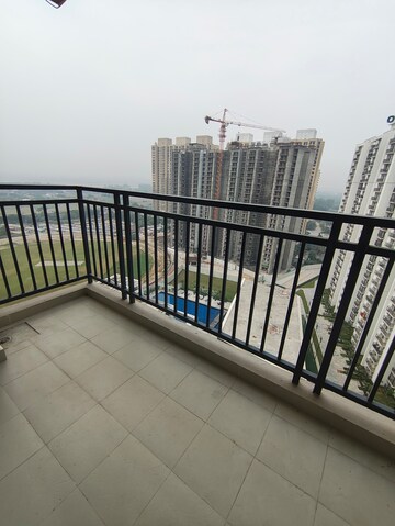 Balcony in 2 BHK Apartment at Eldeco Live By The Greens, Sector 150 – for Rent