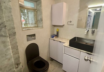 Bathroom in 2 BHK Apartment at Santacruz West – for Rent