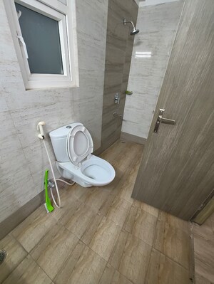 Bathroom in 2 BHK Apartment at Pacific Golf Estate, Kulhan – for Rent