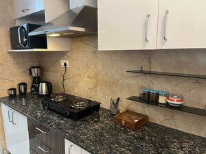 Kitchen in 2 BHK Apartment at Pacific Golf Estate, Kulhan – for Rent
