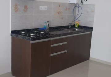 Kitchen in Studio Apartment at Gera World of Joy, Kharadi – for Rent