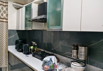 Kitchen in 3 BHK Apartment at GHB Splande, Patiala Road – for Rent