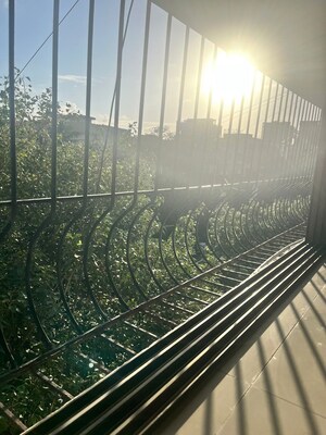 Balcony in 3 BHK Apartment at Juhu – for Rent