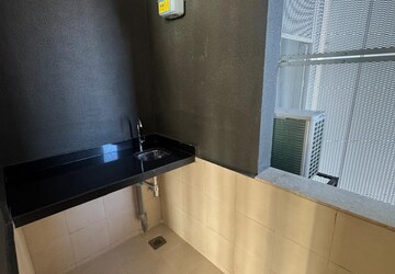 Bathroom in 1 BHK Apartment at Nutan Madhuban Apartment, Worli – for Rent