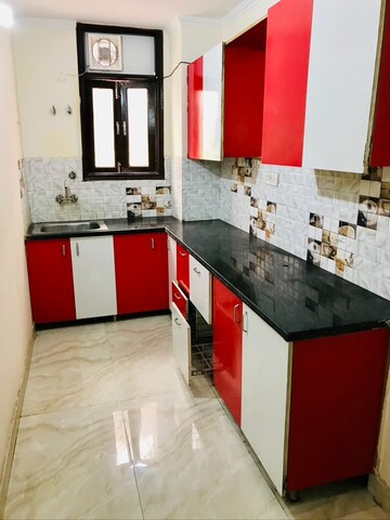 Kitchen in 1 BHK Apartment at Palm Residency Chhatarpur, Chattarpur – for Rent