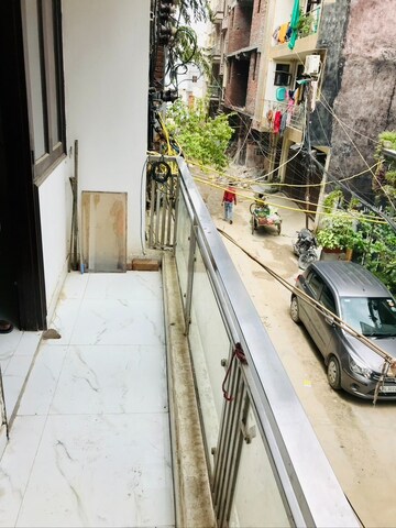 Balcony in 1 BHK Apartment at Palm Residency Chhatarpur, Chattarpur – for Rent