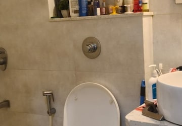 Bathroom in 2 BHK Apartment at Sugee Atharva, Prabhadevi – for Rent