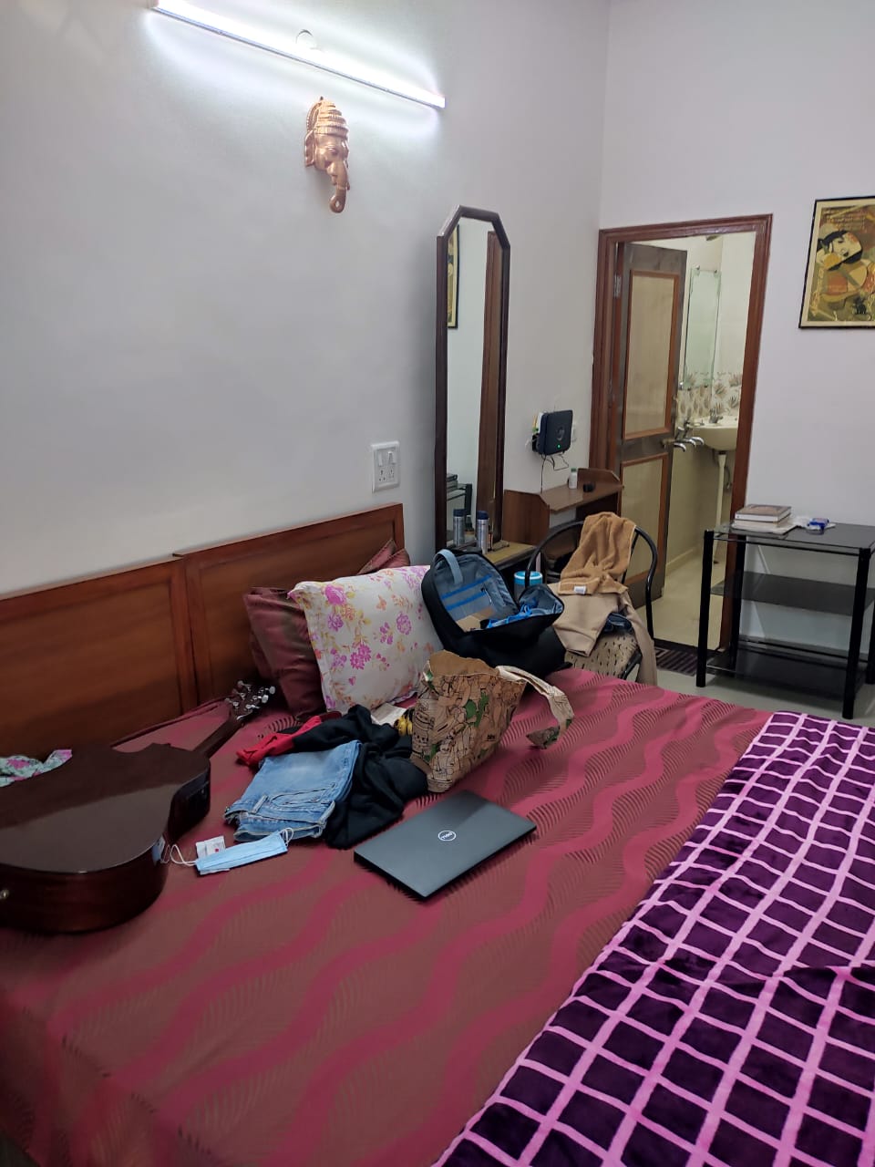 Studio+ Pooja Room Apartment For Rent in Arun Vihar