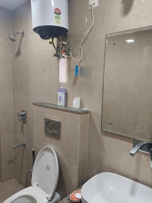 Bathroom in 4 BHK Apartment at Affinity Greens, International Airport Road – for Rent