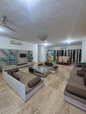 Living Room in 5 BHK Apartment at Marvel Sonnet, Viman Nagar – for Rent