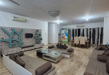 Living Room in 5 BHK Apartment at Marvel Sonnet, Viman Nagar – for Rent