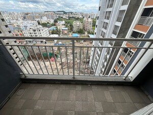 Balcony in 2 BHK Apartment at Triaa Kosmic Kourtyard, Wagholi – for Rent