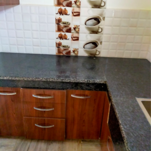 Kitchen in 1 BHK Builder Floor at Manimajra – for Rent