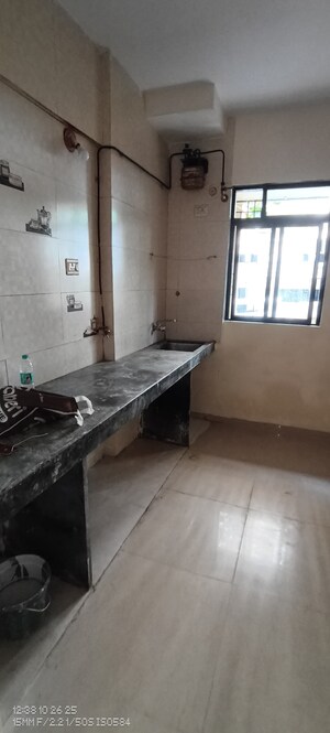 Kitchen in 2 BHK Apartment at Hill View CHS Haware City, Haware City – for Rent