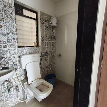 Bathroom in 1 BHK Apartment at Raunak Heights, Ghodbunder Road – for Rent