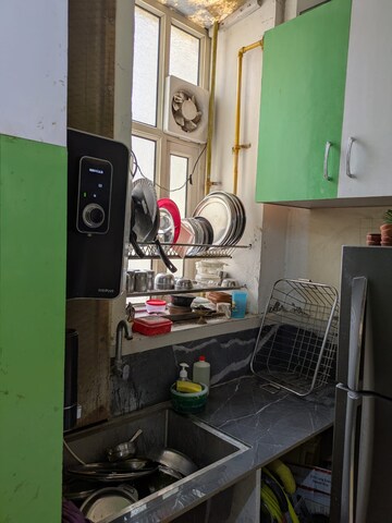 Kitchen in 2 BHK Apartment at SVP Gulmohur Garden Phase 2, Raj Nagar Extension – for Sale