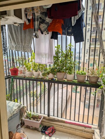 Balcony in 2 BHK Apartment at SVP Gulmohur Garden Phase 2, Raj Nagar Extension – for Sale