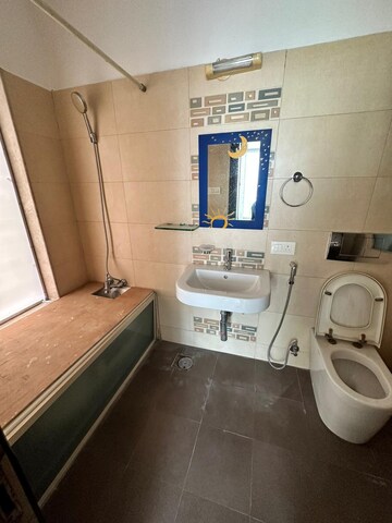 Bathroom in 4 BHK Apartment at Supreme Sankalpita, Bandra West – for Rent