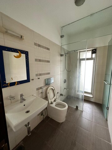 Bathroom in 4 BHK Apartment at Supreme Sankalpita, Bandra West – for Rent