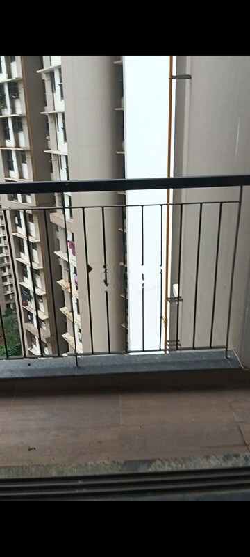 Balcony in 2 BHK Apartment at Runwal Eirene, Balkum Pada – for Rent