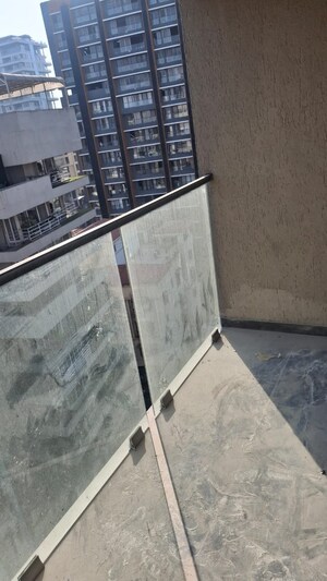 Balcony in 3 BHK Apartment at Zindagi CHS, Khar West – for Rent