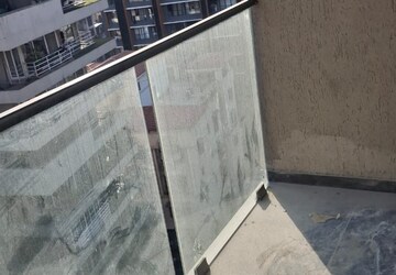 Balcony in 3 BHK Apartment at Zindagi CHS, Khar West – for Rent