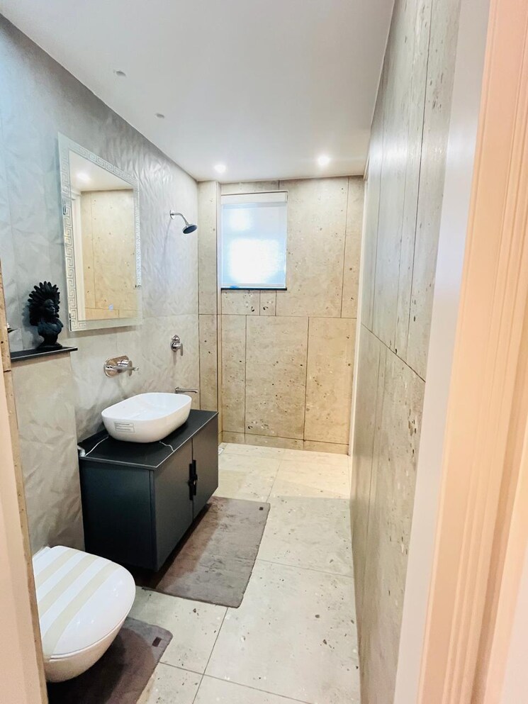 Bathroom, urban-the-zirk 3 Bedroom 1800 Sq.Ft. Apartment In Nabha Zirakpur 9350819